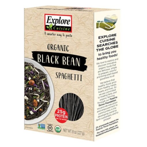 Spaghetti de poroto negro