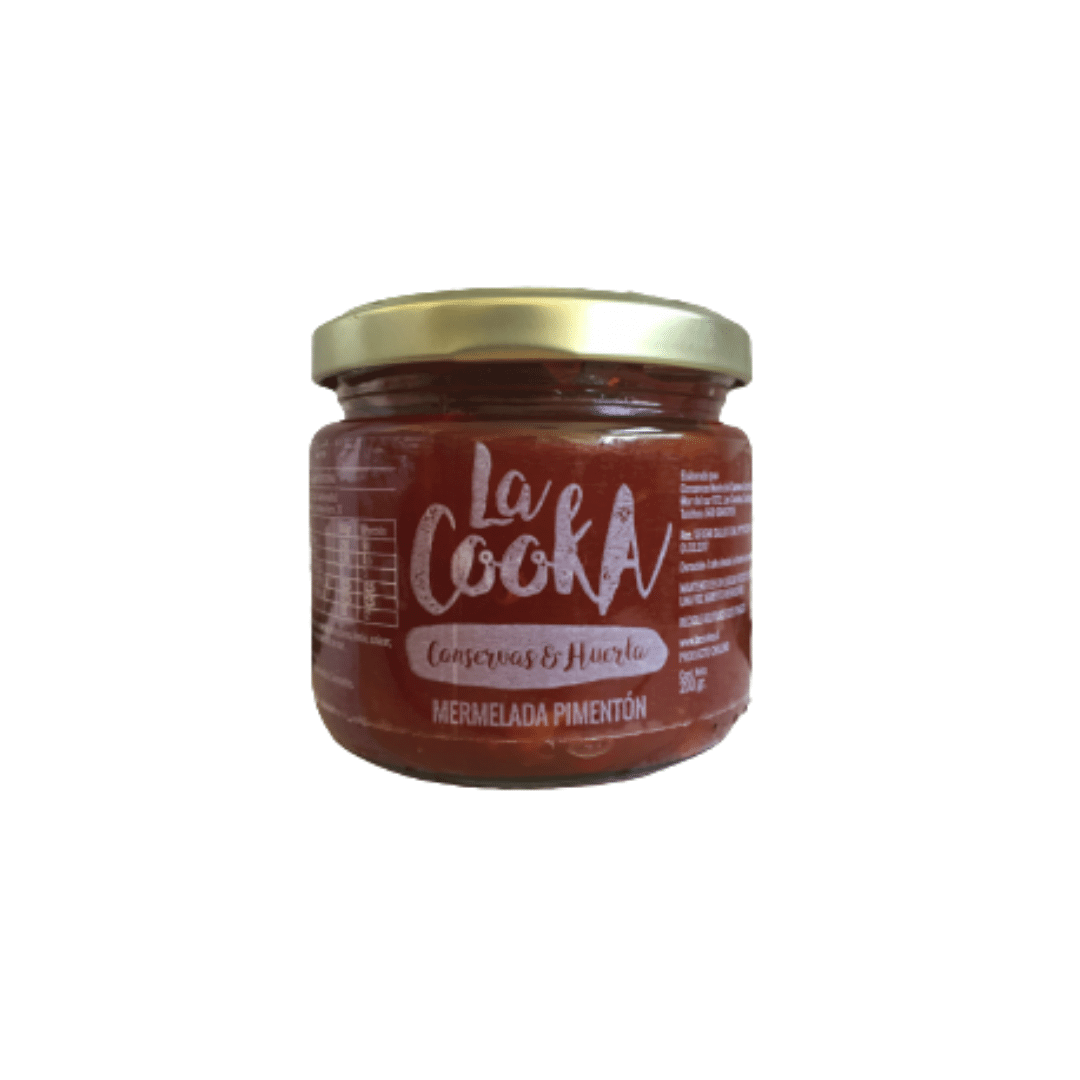 Mermelada Pimentón La Cooka 200gr Mundo Natural Chile 9396